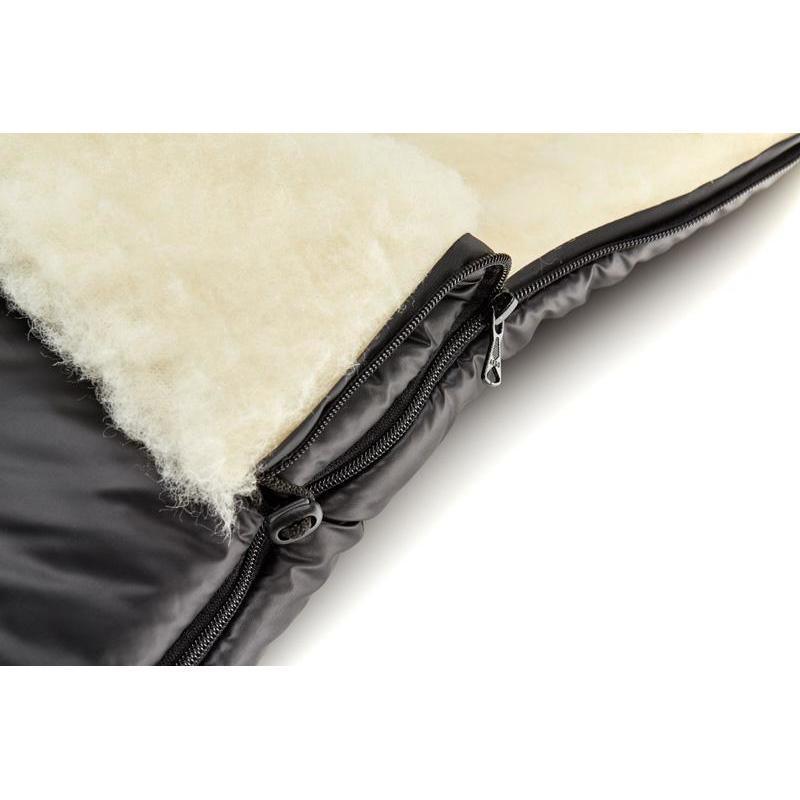 Sac Iarnă Womar Zaffiro Lână Oaie, Negru - imagine 7