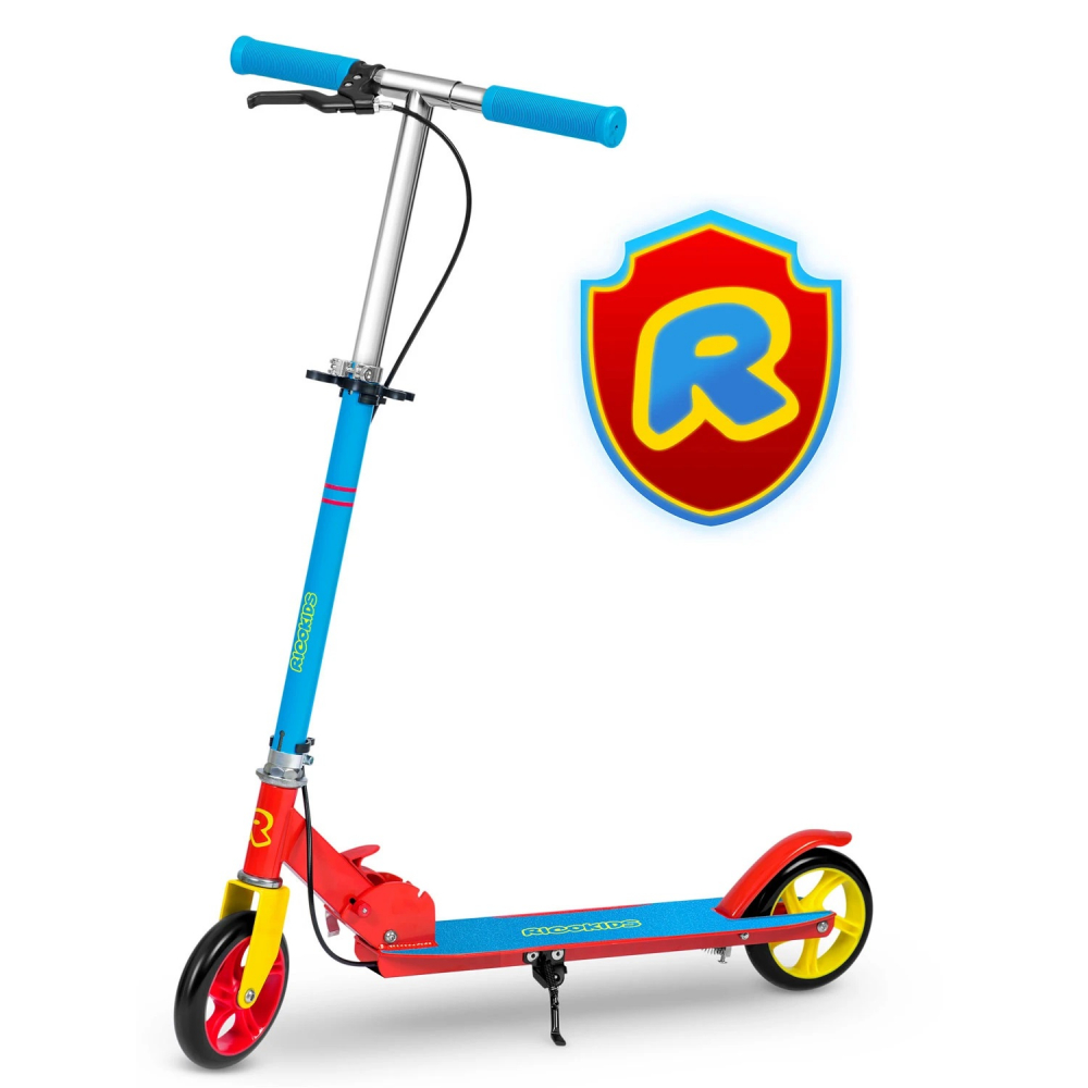 Trotineta Ricokids Kodi Pliabilă Albastru-Rosu - imagine 8