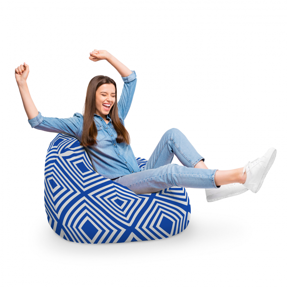 Fotoliu Puf Updeco Para XL Blue | Relaxare și Gaming