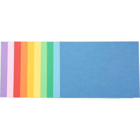 Carton Colorat 180g A4 10 Culori Moje Bambino - imagine 2