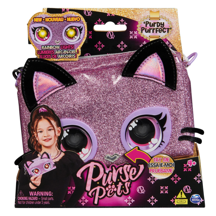 Gentuta Interactiva Purse Pets Rainbow Lights
