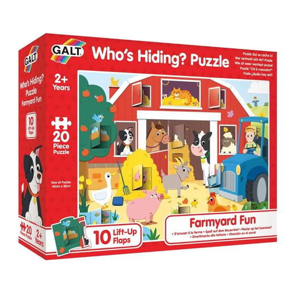 Galt Puzzle Ferma 20 piese - Joc Educativ Copii