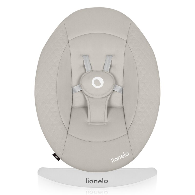 Balansoar Lionelo Iris 2in1, Electric, Bej - imagine 9