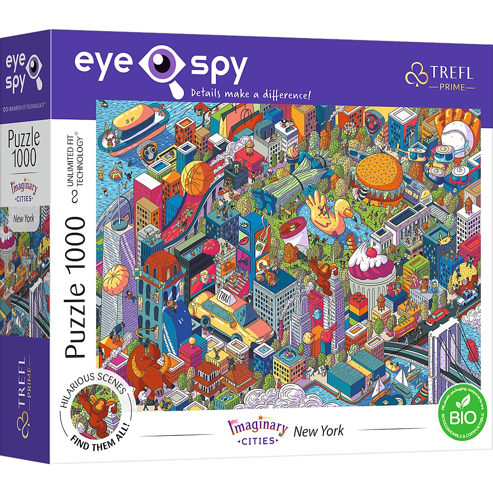 Puzzle Trefl 1000 piese Eye Spy New York