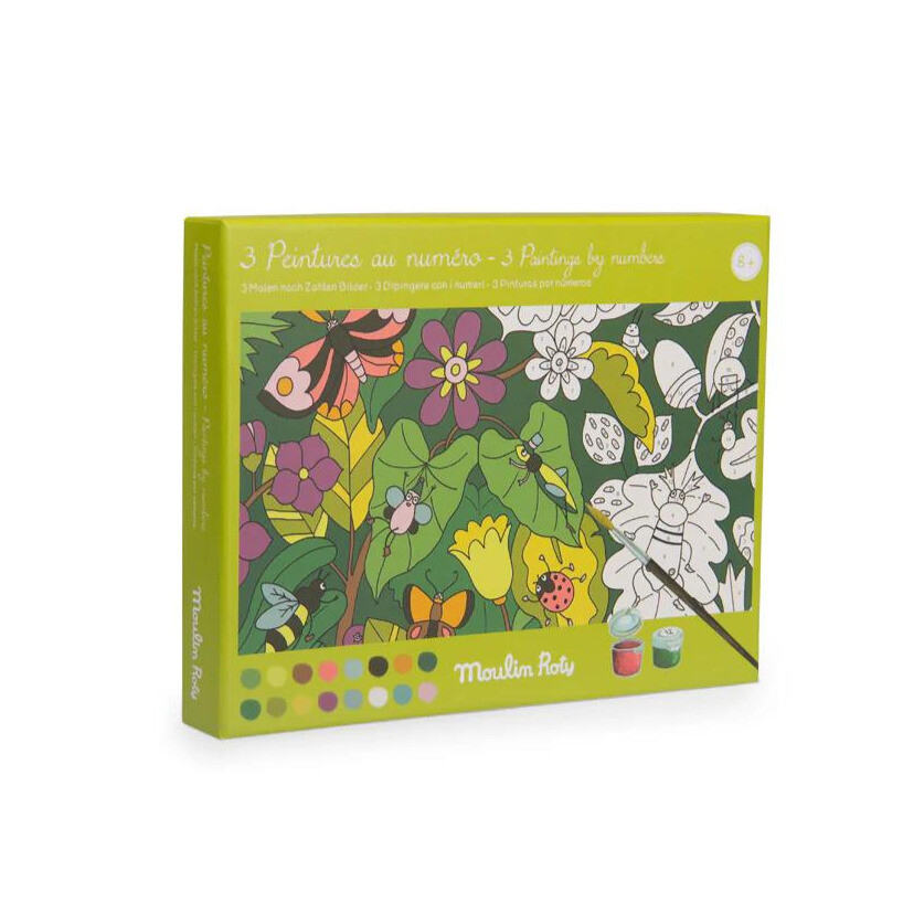 Set Pictură pe Numere Botanică, Moulin Roty
