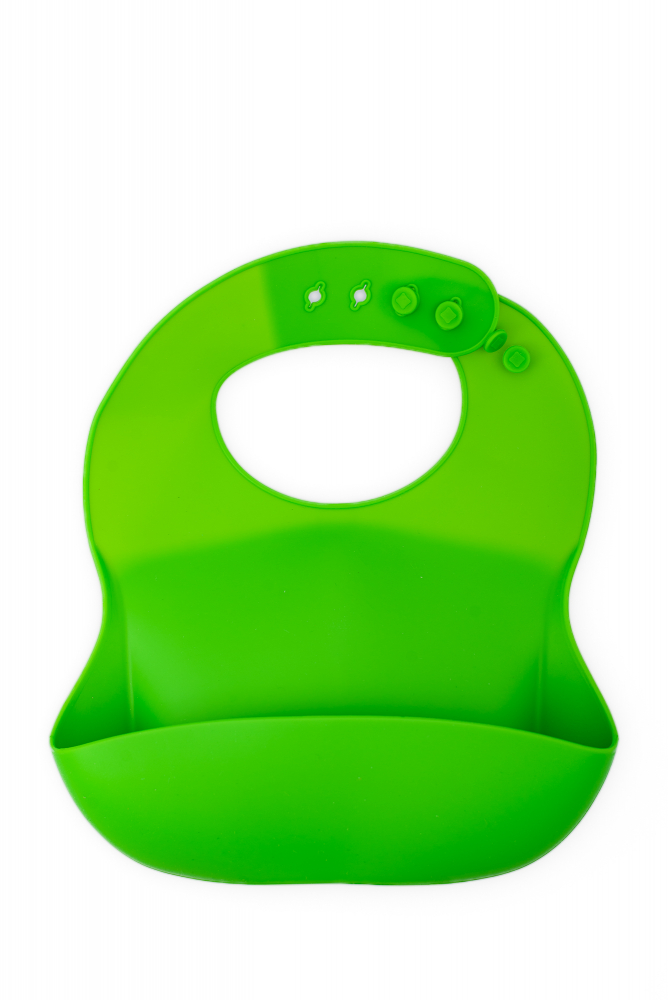 Baveta Silicon Oaki Verde, Reglabila cu Buca - imagine 2