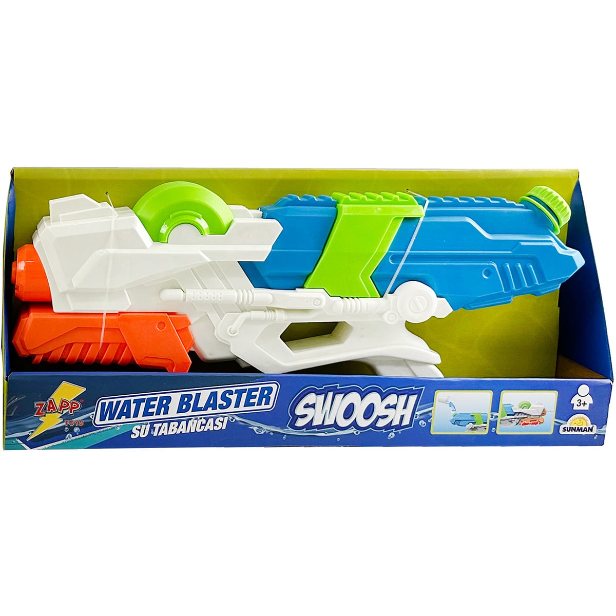 Pistol cu Apa Zapp Toys Swoosh, 41.5 cm