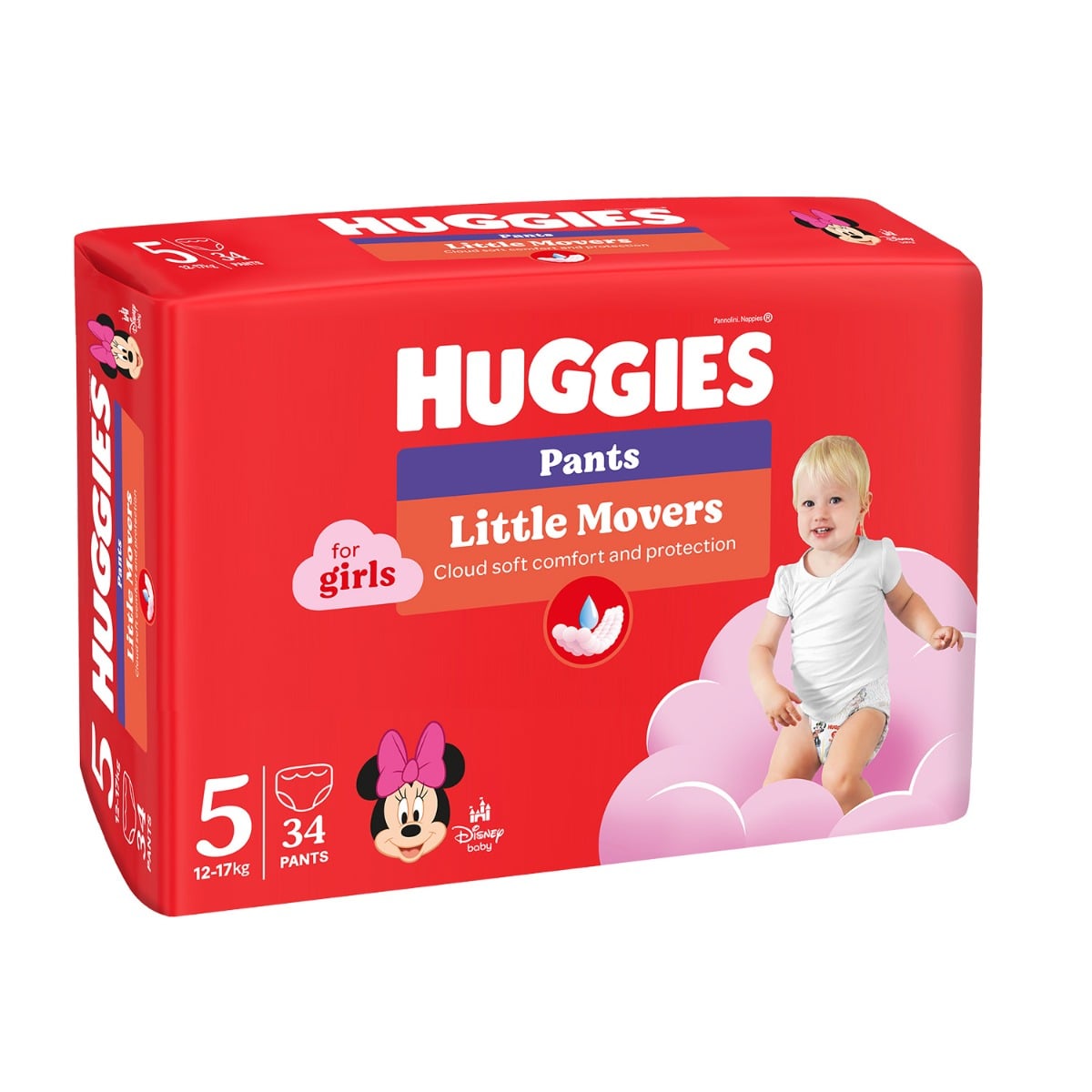 Scutece Huggies Chilotel Jumbo, 12-17 kg, 34 buc
