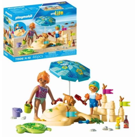 Playmobil Jucarie Plaja Familie - Distractie Creativa