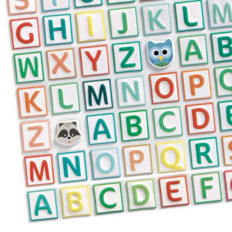 Abtibilduri Litere Djeco - 300 Stickere - imagine 2