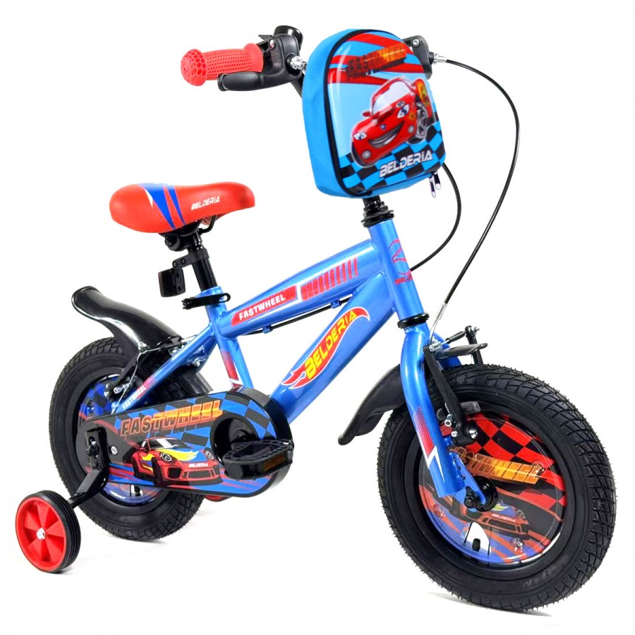 Bicicleta Copii Belderia Fastwheel 14" Albastru - imagine 2