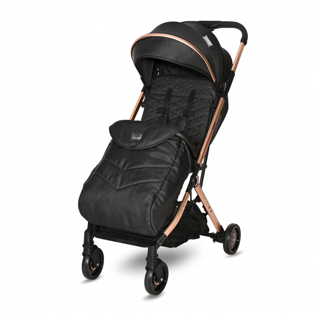 Carucior Lorelli Myla Troller Black, Pliabil Compact - imagine 2