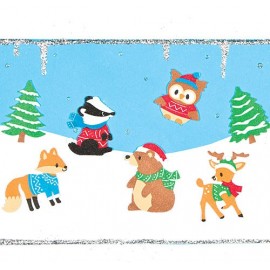 Set 120 Autocolante Neopren Animale Iarnă Baker Ross - imagine 2