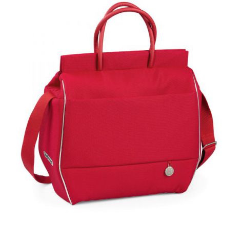 Geanta Peg Perego Red Shine cu Saltea Inclusa