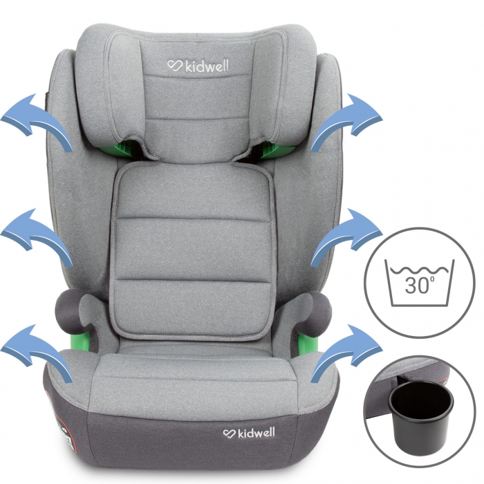 Scaun Auto Kidwell Weston Isofix 15-36 kg - imagine 4