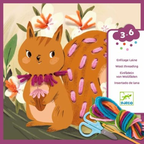 Joc Broderie Djeco 3-6 Ani | Învățare Creativă - imagine 5