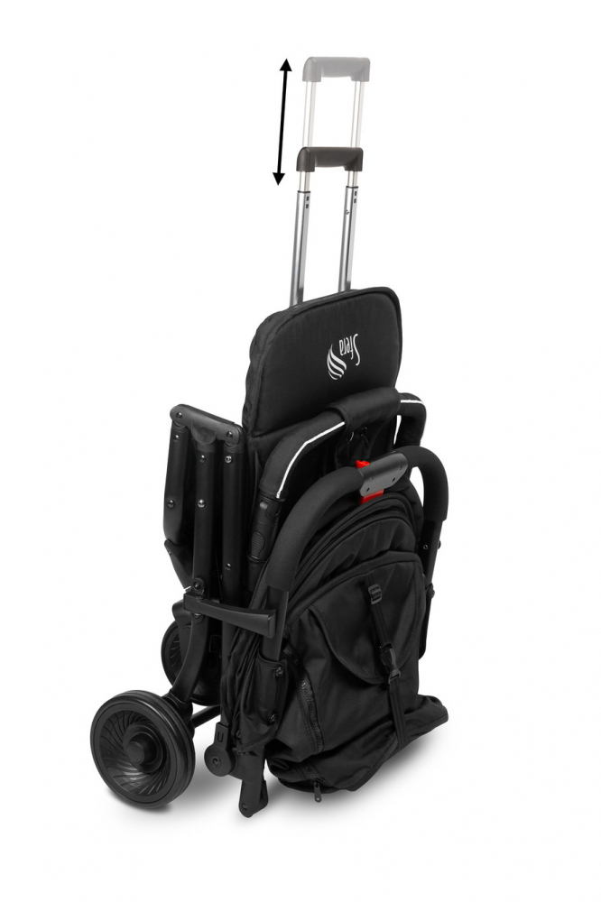 Caretero Sfera Black - Carucior compact pentru calatorii - imagine 12