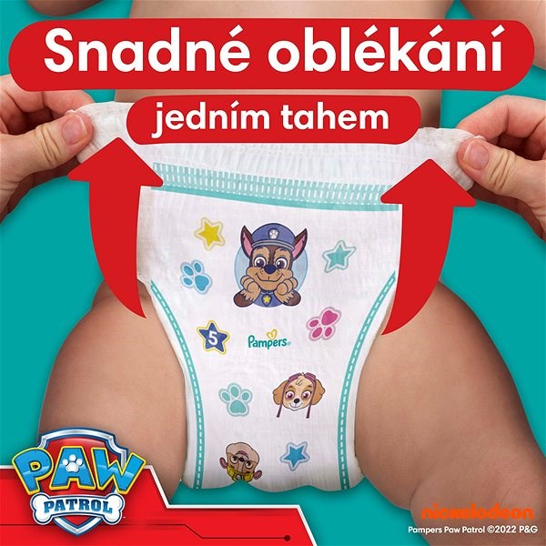 Pampers Pants Patrula Catelusilor M6, 60 buc - imagine 5