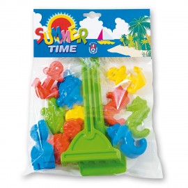 Set 10 forme nisip Androni, creativitate la plajă - imagine 2