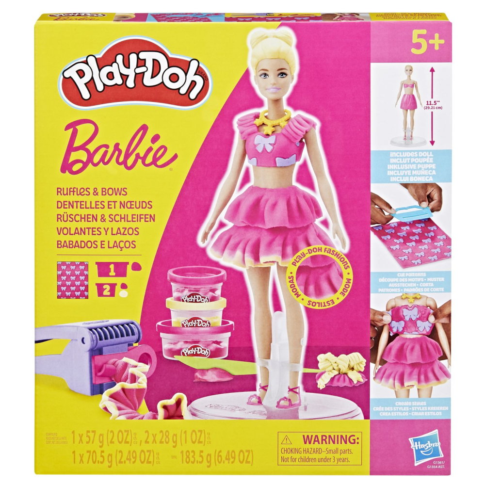 Play-Doh Barbie Set Hasbro - Creativitate Modă