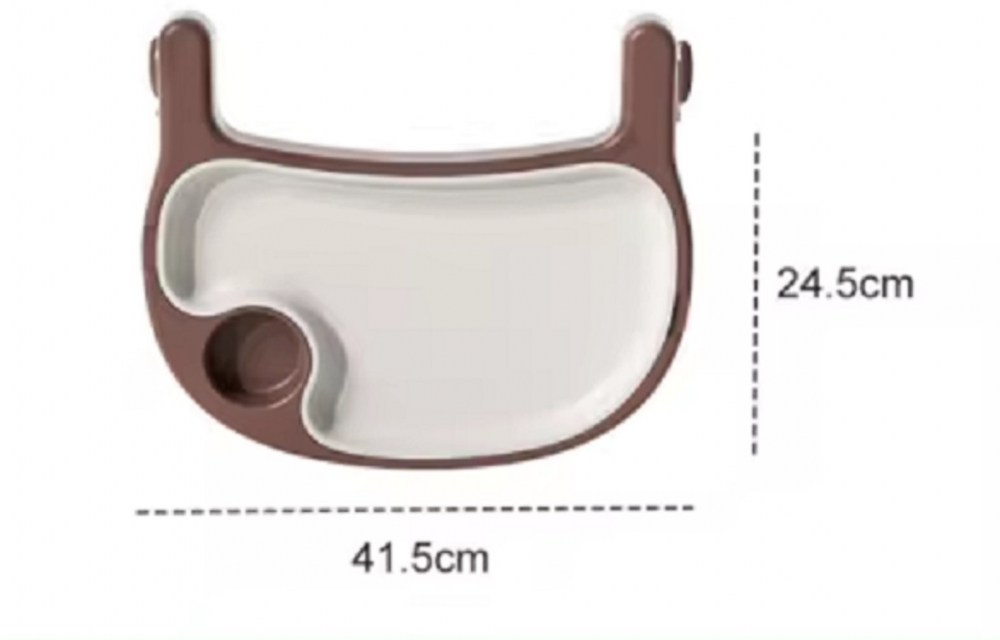 Scaun Masa Little Mom 3in1 Gri Multifuncțional - imagine 5