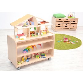 Casa pentru păpuși Flexi Moje Bambino - imagine 2