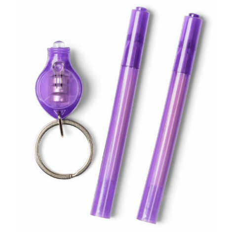 Tobar Set Pixuri Invizibile cu Lampa UV - Mesaje Secrete - imagine 3