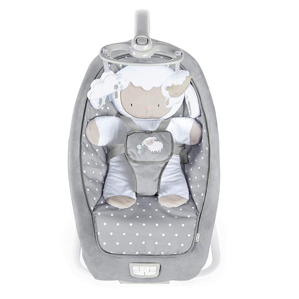 Balansoar Ingenuity Cuddle Lamb - Relaxare Si Joc - imagine 4