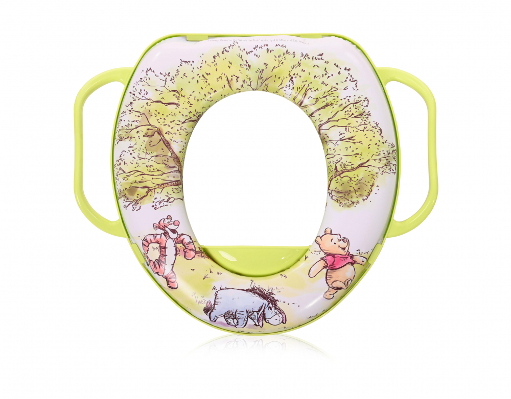 Reductor Toaletă Lorelli Disney Pooh, cu Manere