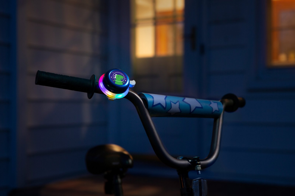 Brightz Clopotel LED - Siguranță și Stil Bicicletă