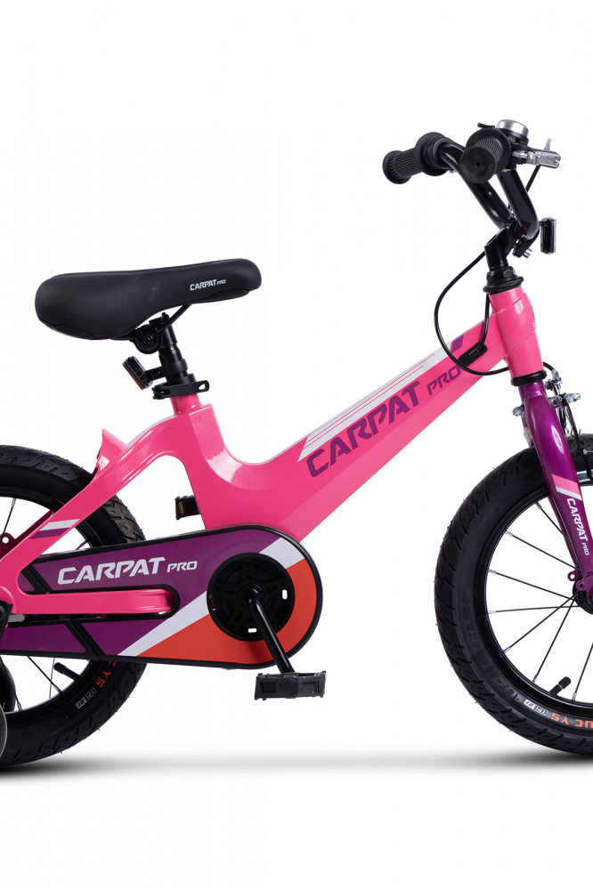Carpat PRO Bicicleta 16" Copii 4-6 Ani Roz - imagine 4