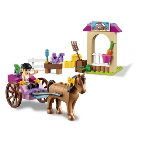 LEGO Trasura cu cai a Stephaniei (10726) - imagine 4