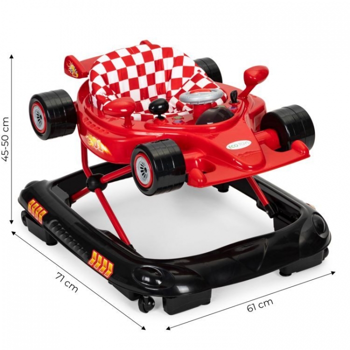 Premergator Ecotoys Formula 1 Multimedia Rosu - imagine 2