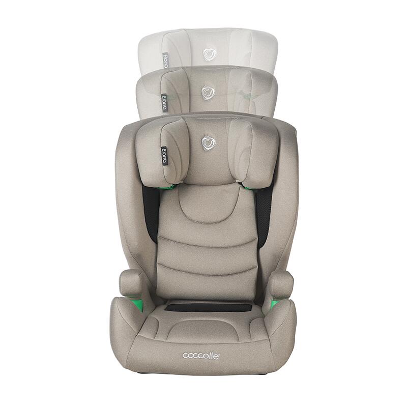 Scaun Auto iSize Coccolle Elona, 100-150 cm, Beige - imagine 9