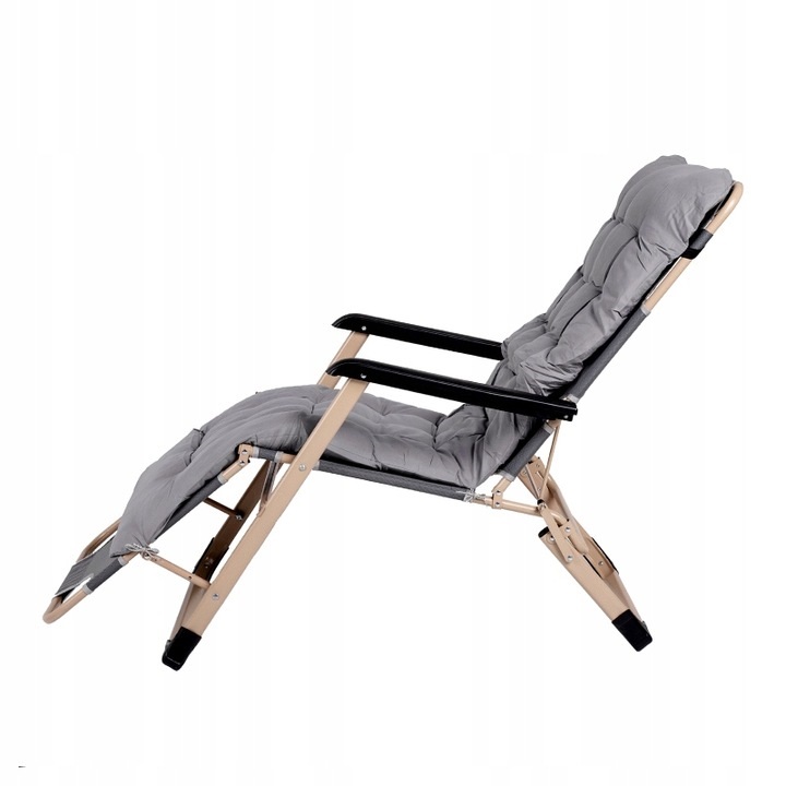Sezlong Pliabil Ikonka - Relaxare la Plajă sau Grădină - imagine 4