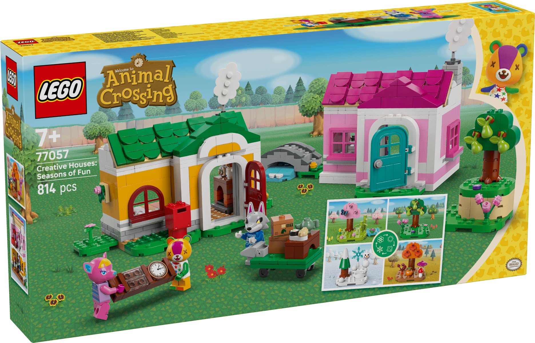 LEGO Animal Crossing Case Anotimpuri 77057