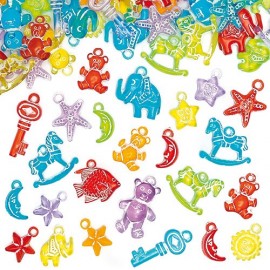 Pandantive Copilarie Baker Ross | 100 Bucăți Multicolor