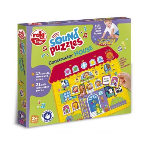 Puzzle Sunete Educativ Reig Musicales - Casa