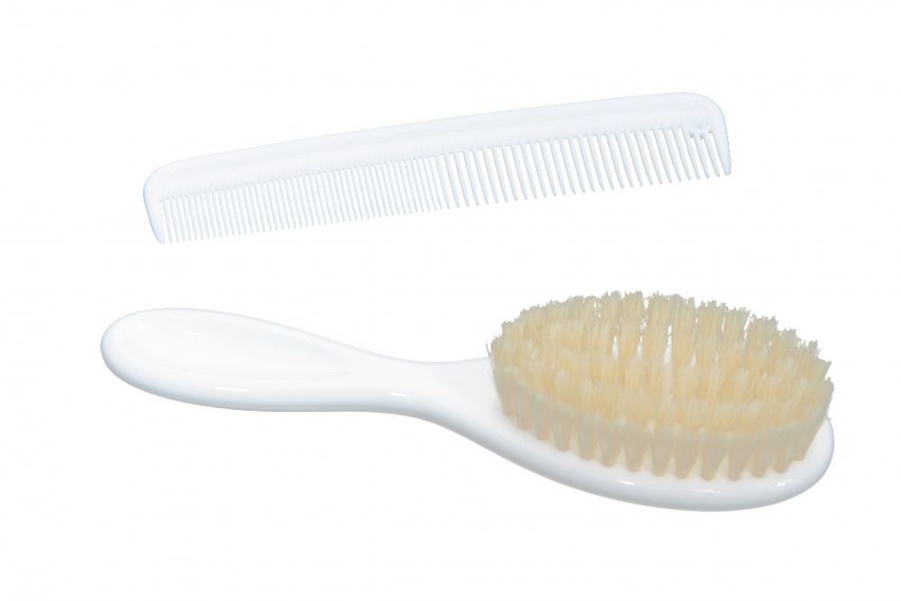 Perie și pieptan Rotho pentru scalp sensibil