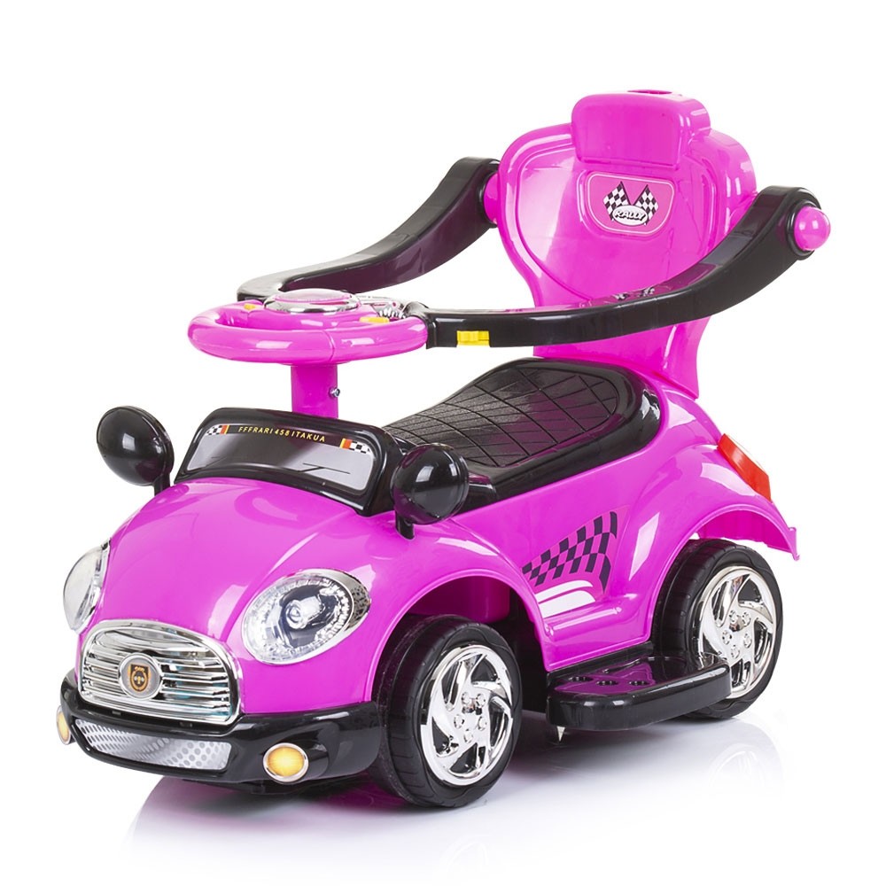 Chipolino Super Car Pink: Masinuta Impins 3-5 Ani - imagine 3