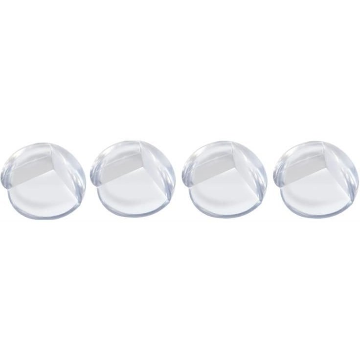Set 4 Aparatori Colturi Iso Trade Silicon Transparent - imagine 8