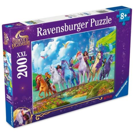Ravensburger Puzzle Unicornilor 200XXL - Imaginație - imagine 2