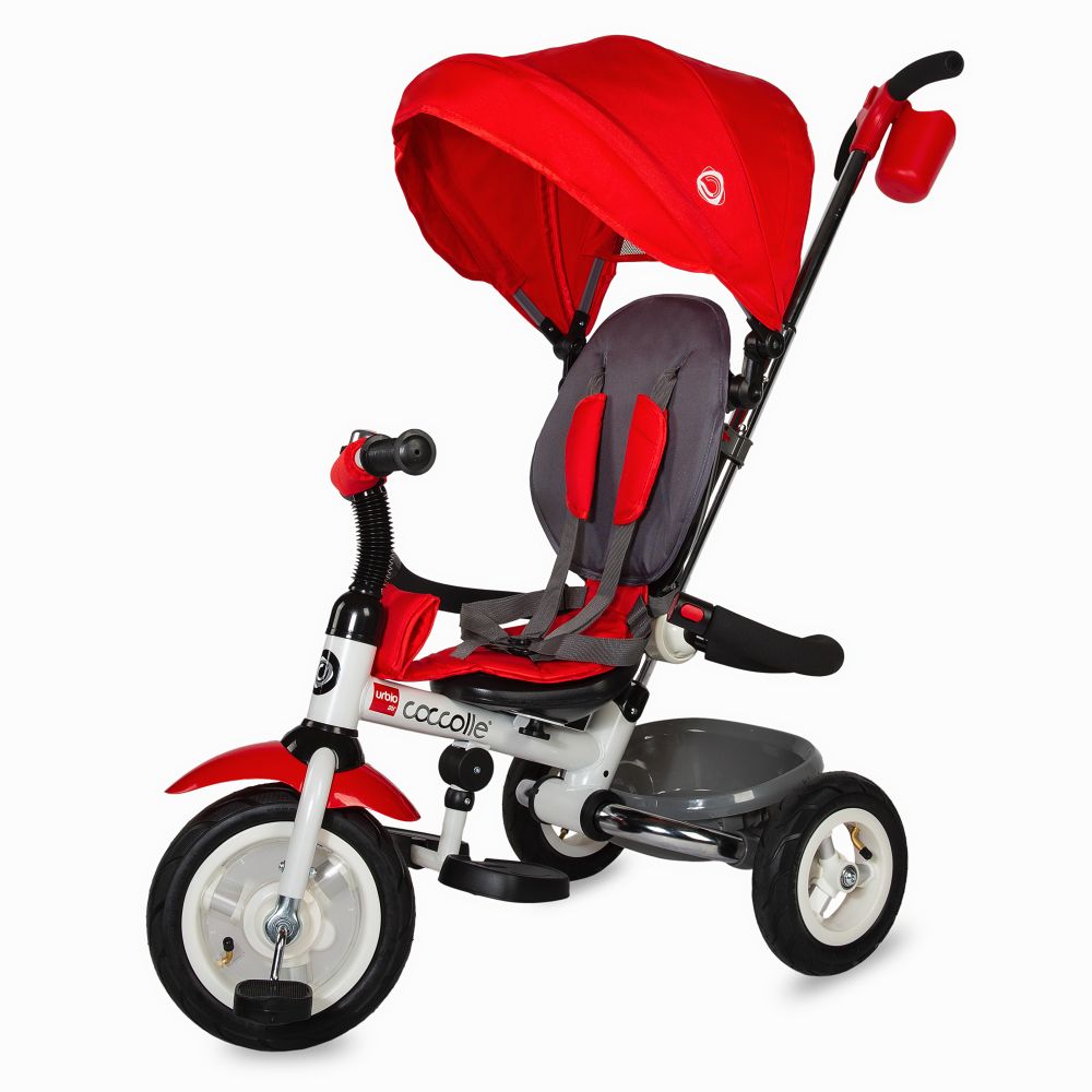 Tricicleta Coccolle Urbio Air Red Pliabilă