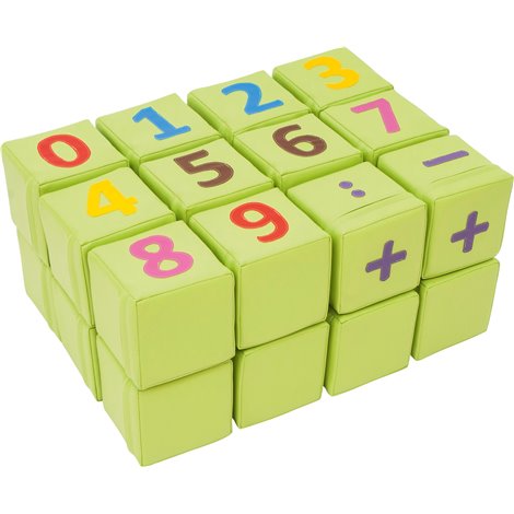 Set Cuburi Moje Bambino - Sigurță Oeko-Tex