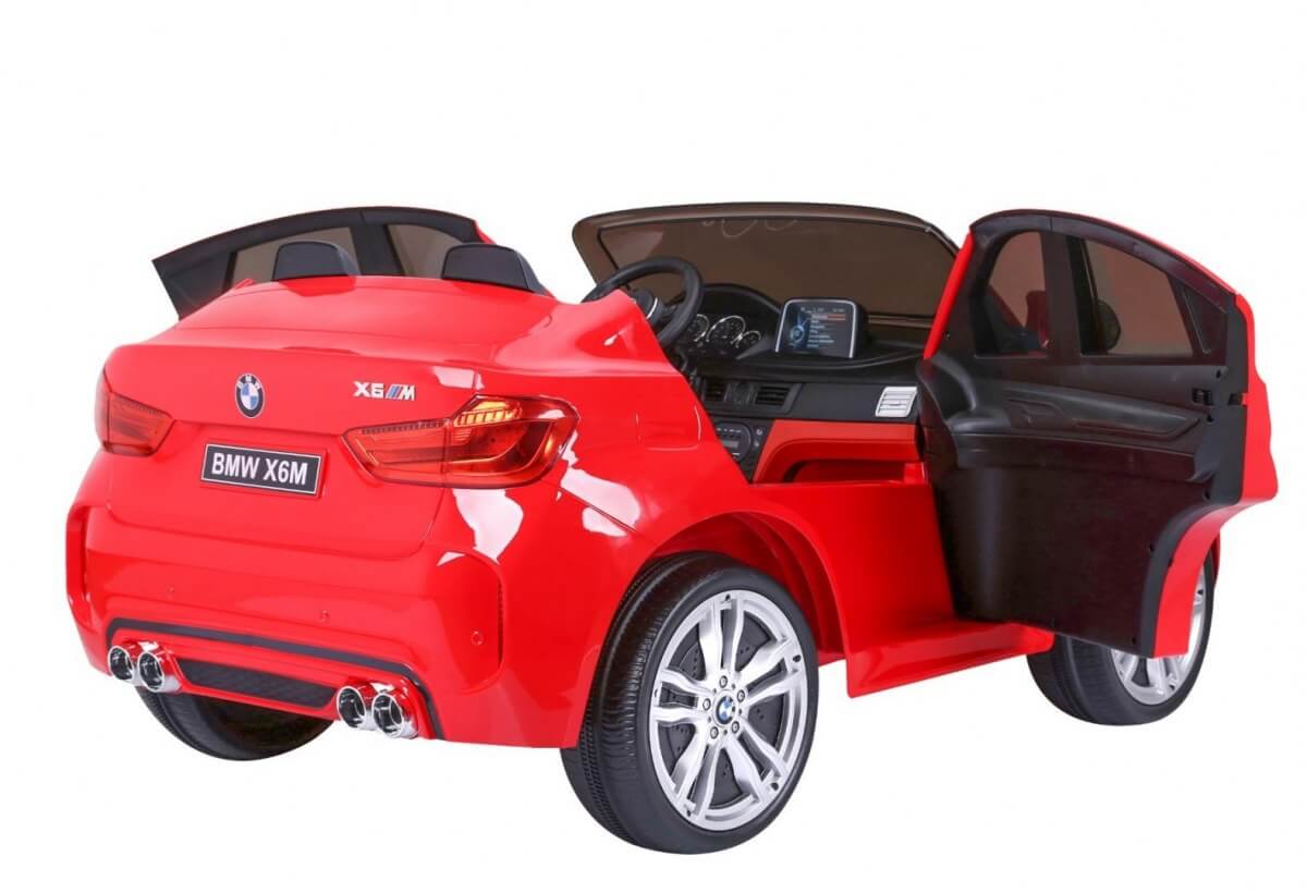 Masinuta BMW X6M XXL 2 Locuri Rosu | Electrica - imagine 5