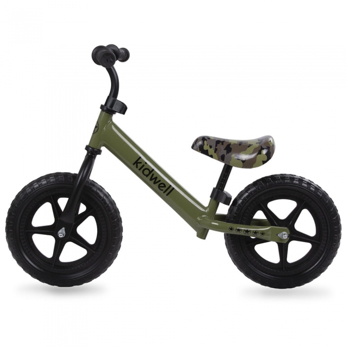 Kidwell Rebel Khaki 12 inch, Bicicleta fără pedale ușoară - imagine 2