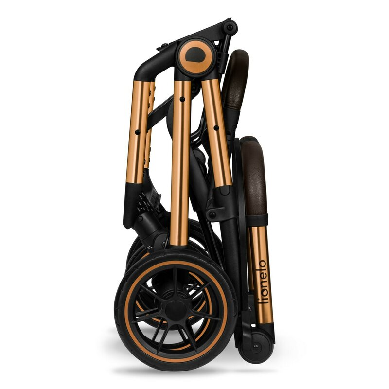 Carucior Sport Lionelo Cloe, Pliabil Compact, Black Onyx
