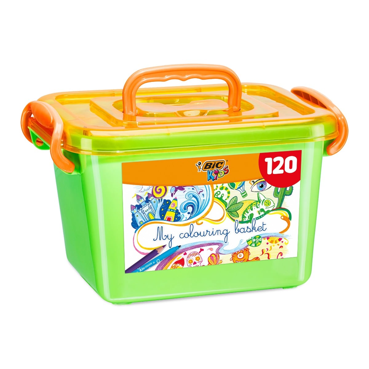 Set Bic 60 Markere & 60 Creioane Colorate