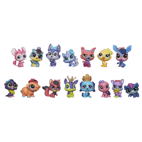 Hasbro Littlest Pet Shop - 15 Figurine Jucării
