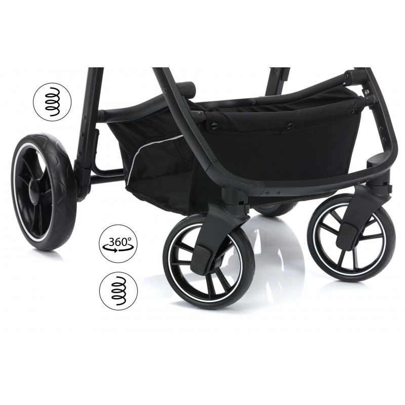 Carucior Jaguar 3 in 1 Fillikid Green Melange - imagine 4